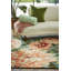 Wool Floral Area Rug in Green/Blue/Light Orange-76019422