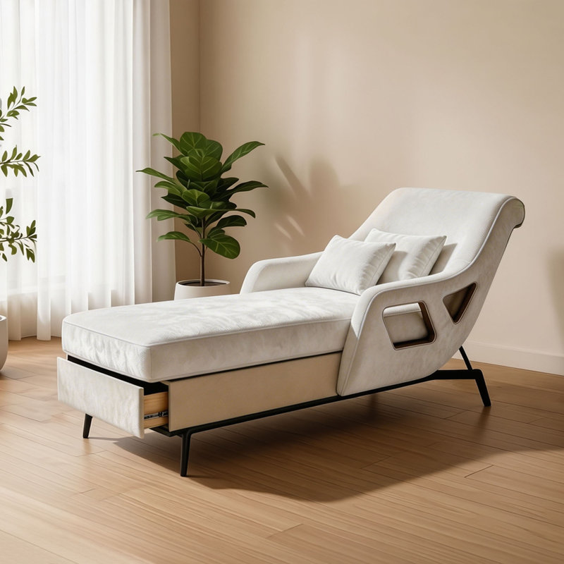 Chaise longue de loisirs multifonctionnelle de luxe