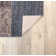Tapis bleu touffeté à motif géométrique Allyne