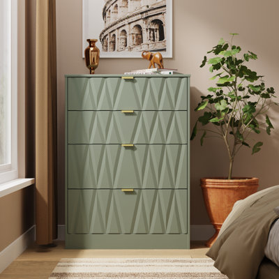 77 cm W Chest of 4 Drawers