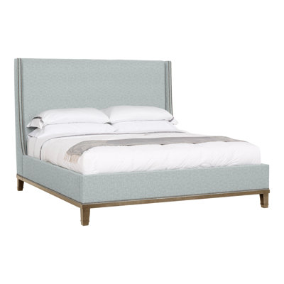 Michael Weiss Solid Wood Wingback Bed