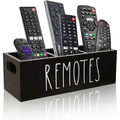 Support de télécommande, support de rangement à distance de ferme, boîte de contrôle de télévision de chevet