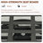 9-Piece Outdoor Modern Iron Armrests Complete Conversation Set For Family Chats And Party-424456258