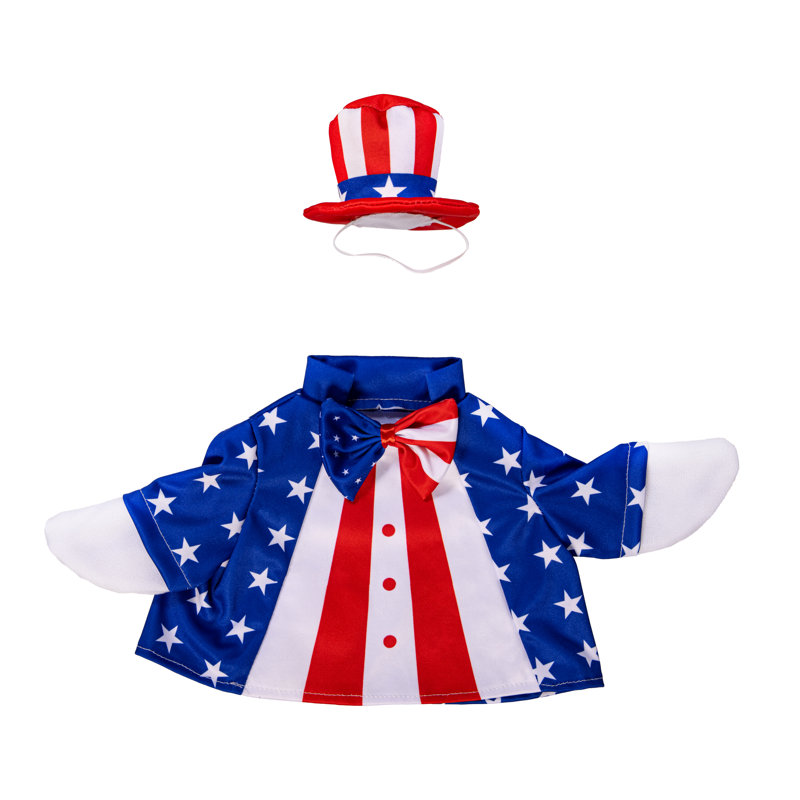 Porch Goose Outfit, Patriotic Suit, Patriotic Suit