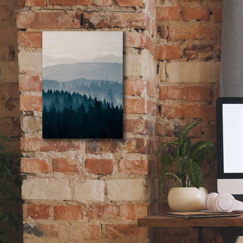 «Blue Mountains Ii» par PhotoINC Studio, H 16 po x l 12 po x P 0,75 po