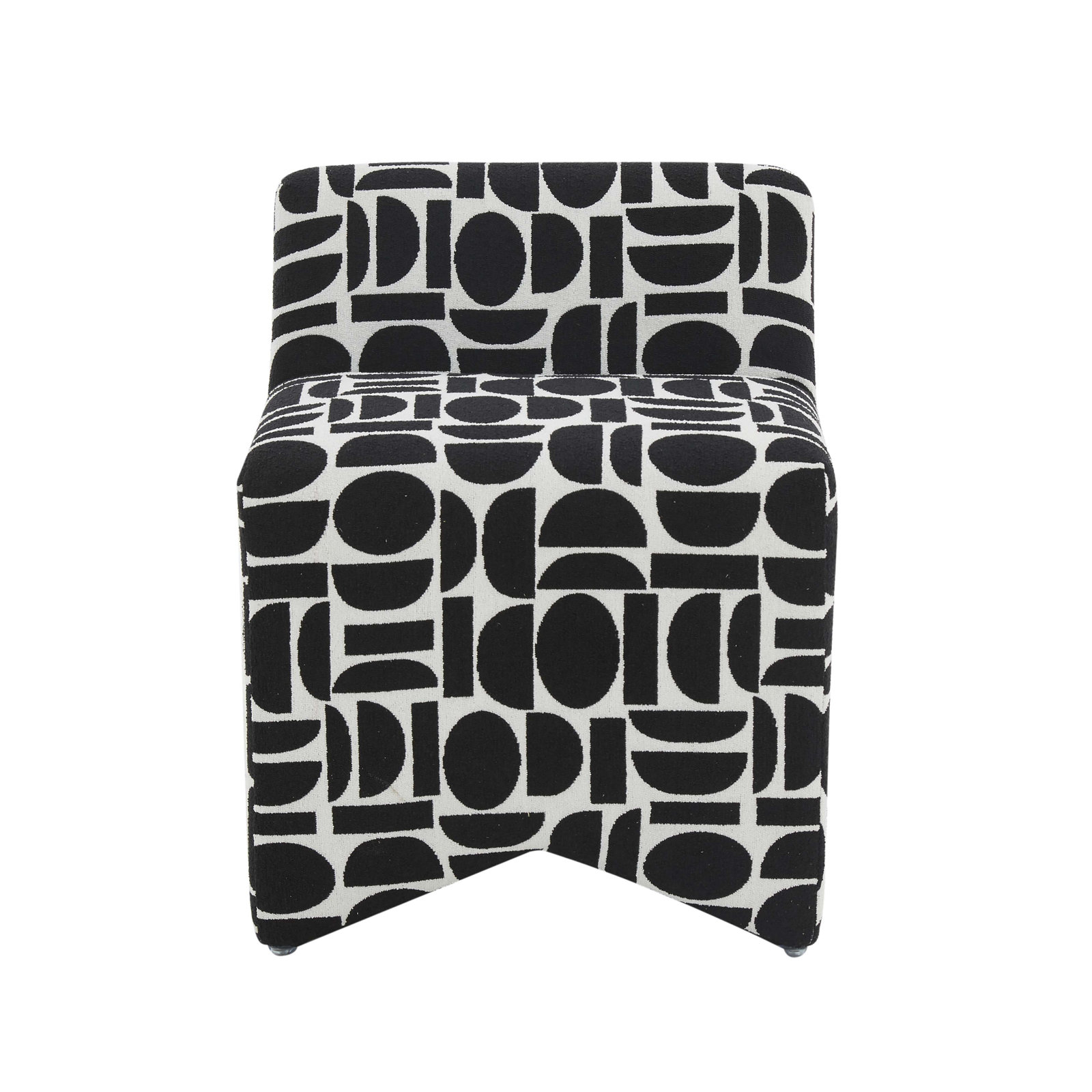 Chalkhill Accent Stool, Black