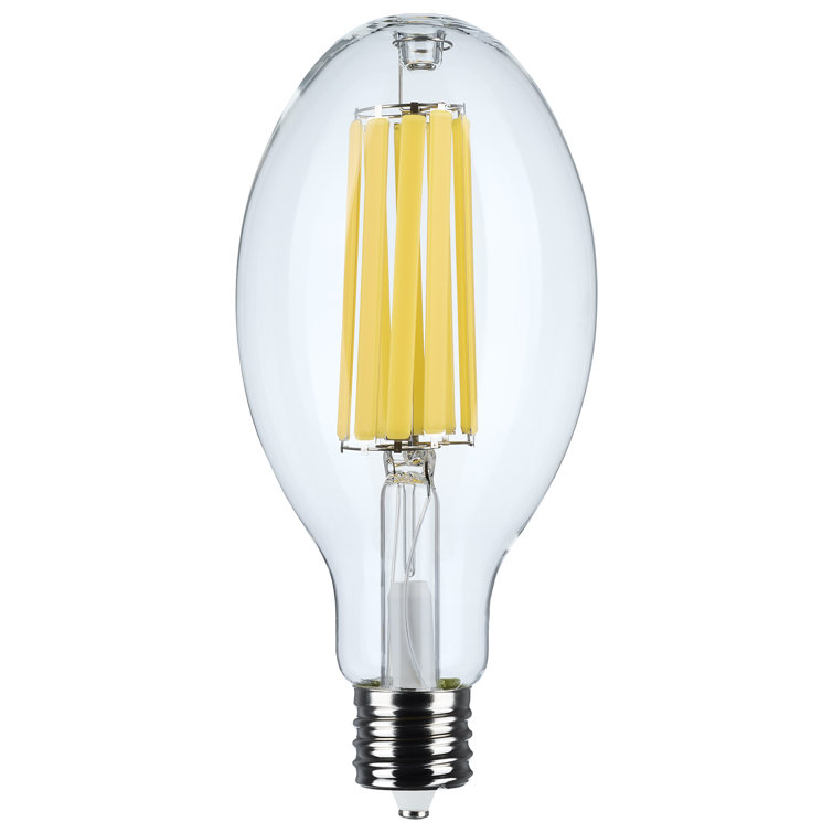 56 Watt LED HID Replacement ED37 4000K Extended Mogul Base Clear 120-277 Range Voltage