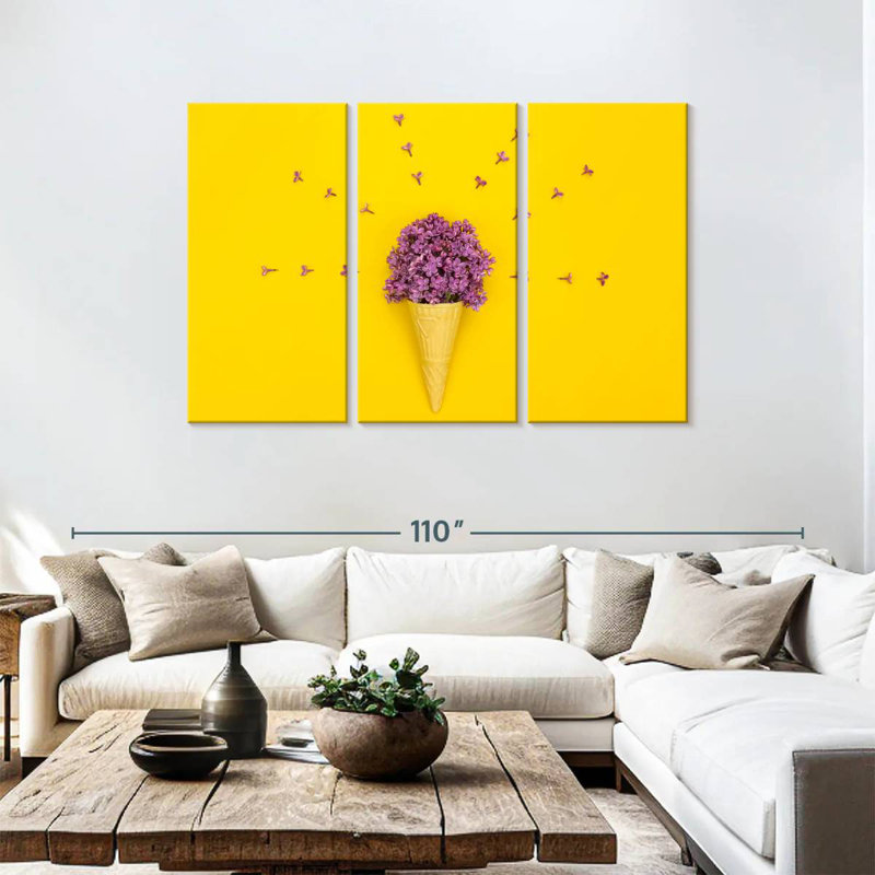 Harnek Lilac Cone, 48" H x 74" W