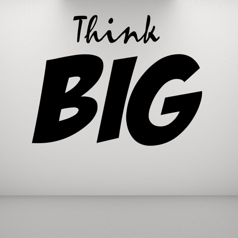 Text & Numbers Non-Wall Damaging Wall Decal, 20" x 27.5"