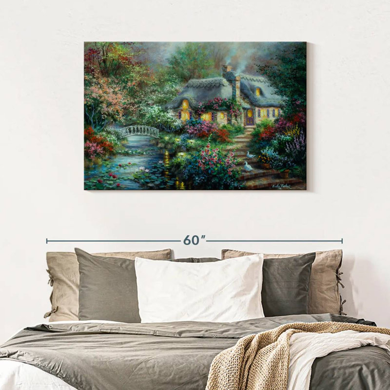 Little River Cottage, H 30 po x l 45 po