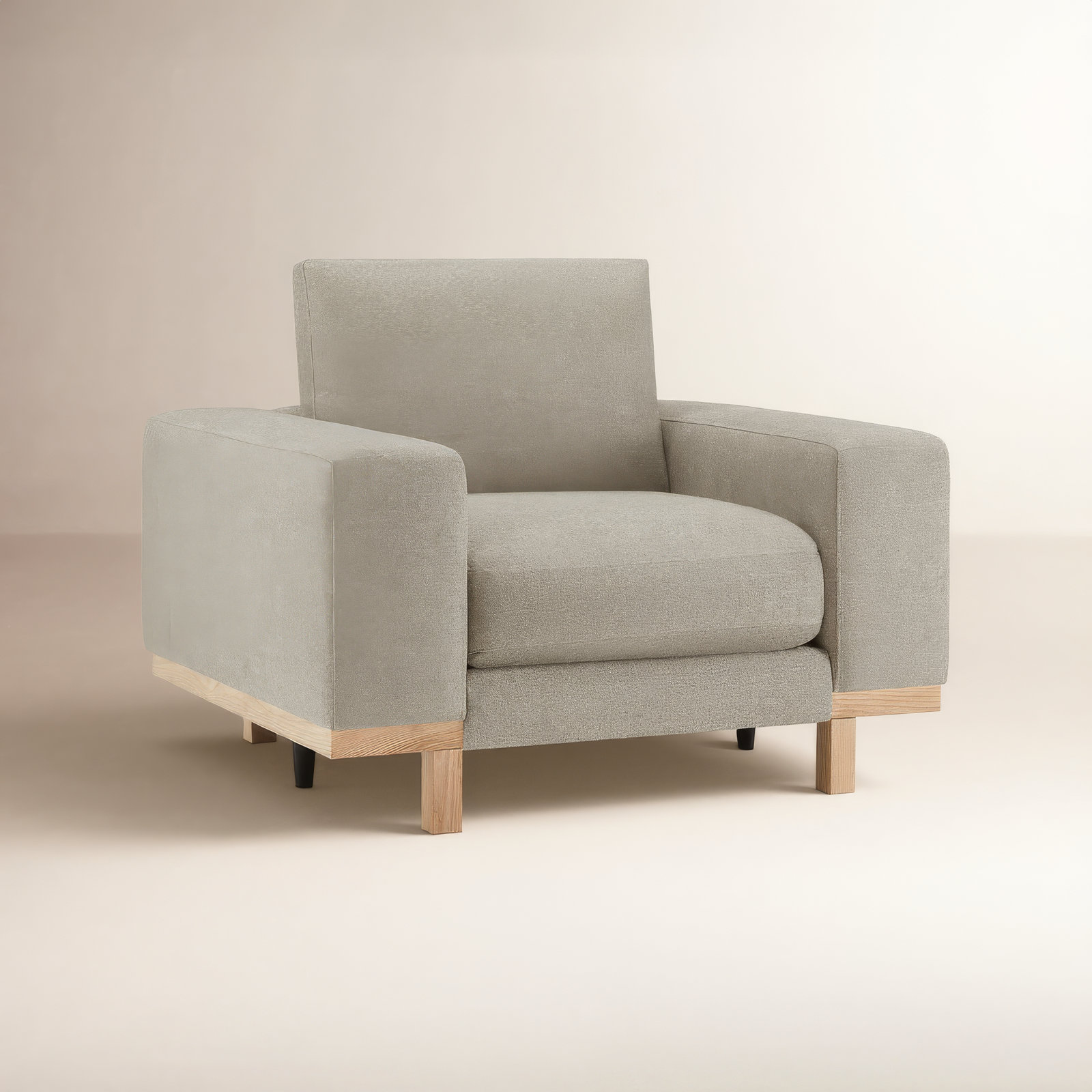 Arnette Armchair, Brent Sand Basketweave