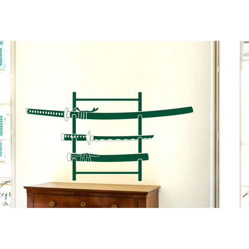 Patriotic Wall Decal, Dark Green