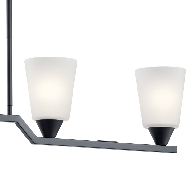  Lustre linéaire 4Lt, Noir