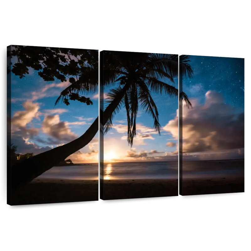 Kerrick Paradise At Night, H 28 po x l 45 po