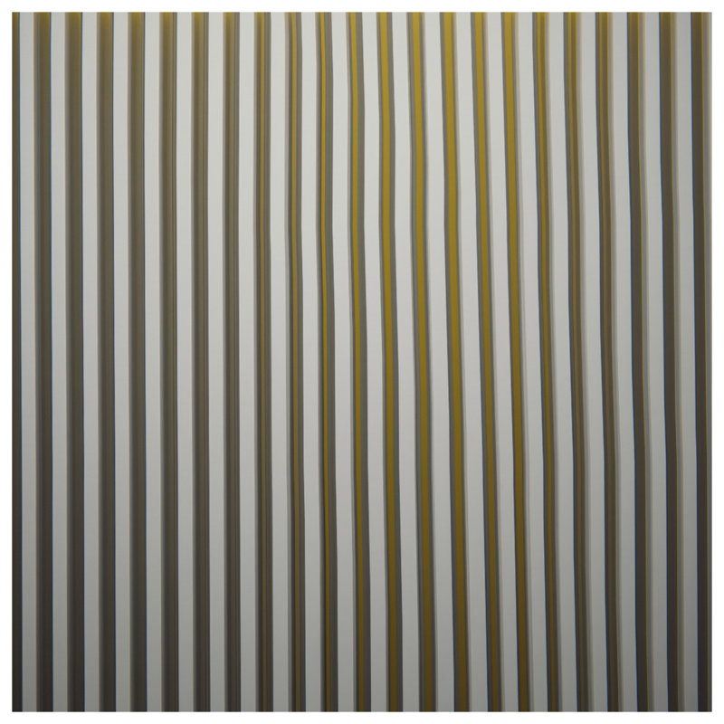 Vertical Yellow Stripes Double Sided Throw Pillows, 16 x 16 inches