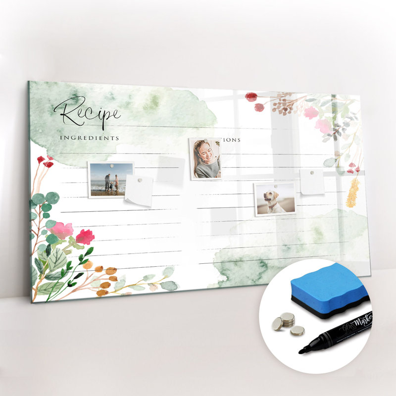 Magnetic Glass Dry Erase Board