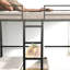 Ensemble lit mezzanine avec table transformable en lit superposé-108648560