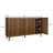 63 inch Sideboard Buffet Cabinet With Storage ,Grille-Striped 4 Doors Sideboard,Multifunctional Accent Cabinet for Dining Room,Living Room,Entryway,Kitchen