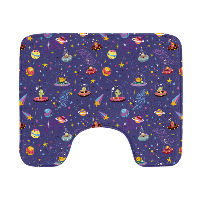 Tapis de salle de bain en U Alien