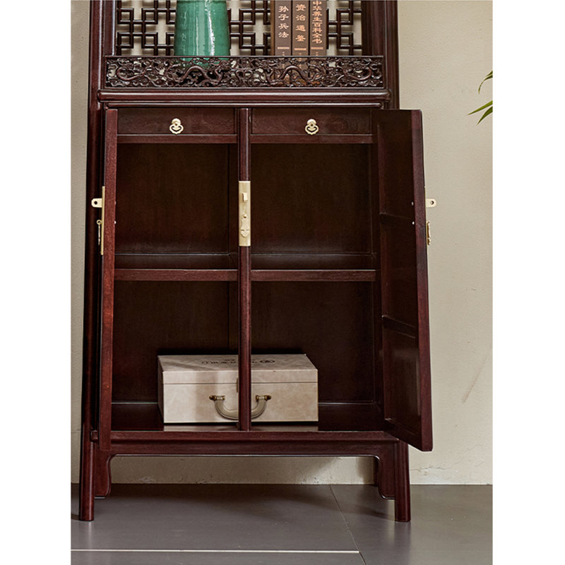 New Chinese Retro Style Bookcase