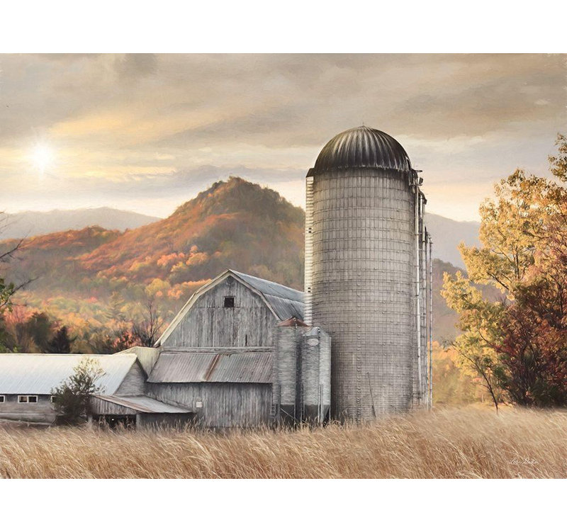 «Red Barrel Studio® Deiter», art sur toile tendue par Lori Gallery: Autumn at the Farm