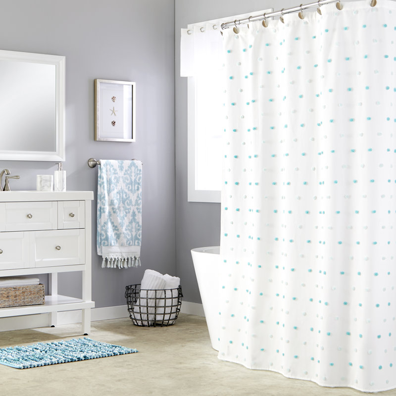 Harriette Polka Dots Shower Curtain