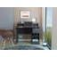 Bureau d'ordinateur Manaos, plusieurs tablettes, un tiroir
