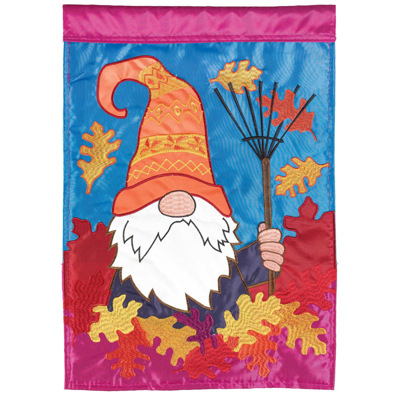 Drapeau de jardin en polyester 18 po x 13 po Alastaire