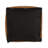 Qiviut Brown Square Pouf-283849751