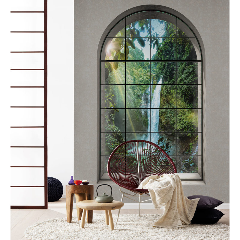 Panneau mural 4 panneaux Daak Rainforest L 8,2 pi x l 78,8 po