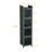 Modern Four-Tier Glass Door Cabinet With Five-Tier Storage, Perfect For Entryway, Living Room, Bathroom, And Dining Room In Dark Green-306617986