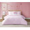 Ensemble d'édredon réversible 3 pièces pour enfants avec coussin décoratif Hallie