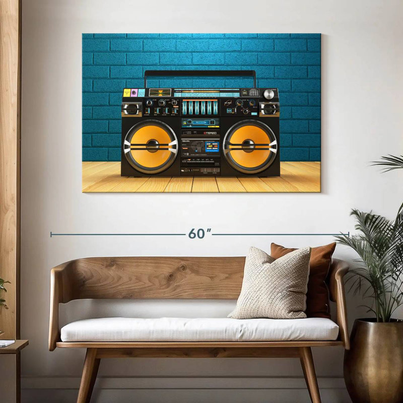 Abarca Boombox Player, 32" H x 48" W