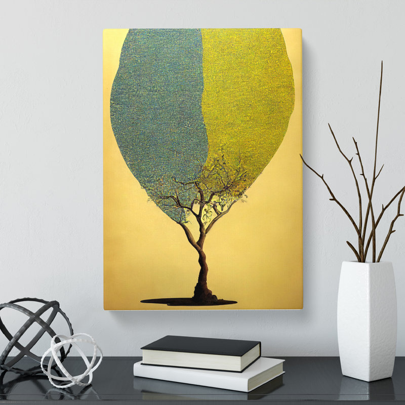 Unique Tree Vol.2 - Wrapped Canvas, 76cm H x 50cm W x 3cm D