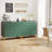 31.5'' Wide 2-Door Buffets and Sideboards Cabinet Set with Hexagonal Pattern