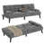 Velours gris velours est en rupture de stock