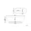 Amedori 770 mm W Freestanding Acrylic Bath