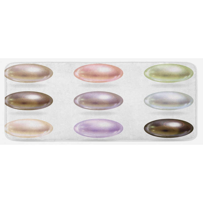 Tapis de cuisine perles