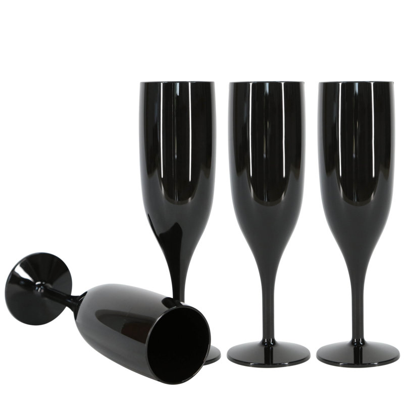 175ml Flute, 12, Black