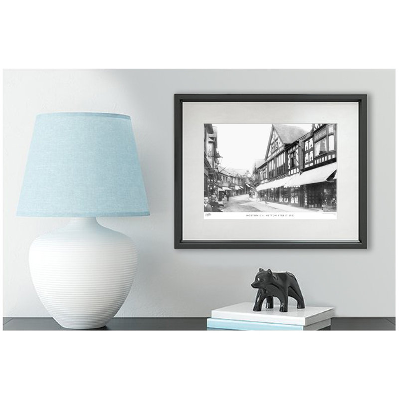 Northwich, Witton Street 1903 - Single Picture Frame Print, 40cm H x 50cm W x 2.3cm D
