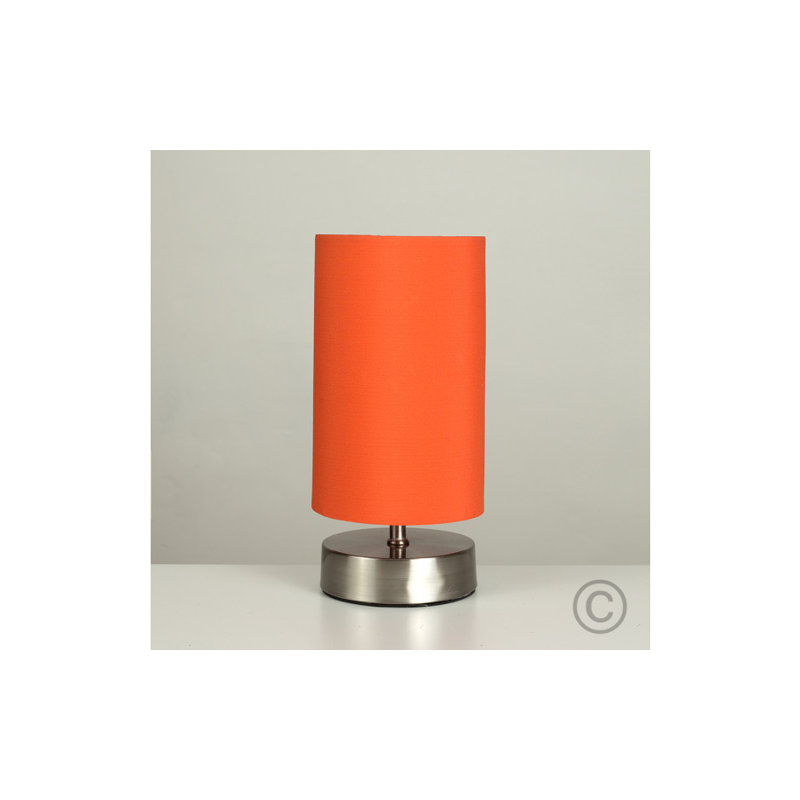 Cherell Metal Novelty Lamp, Orange