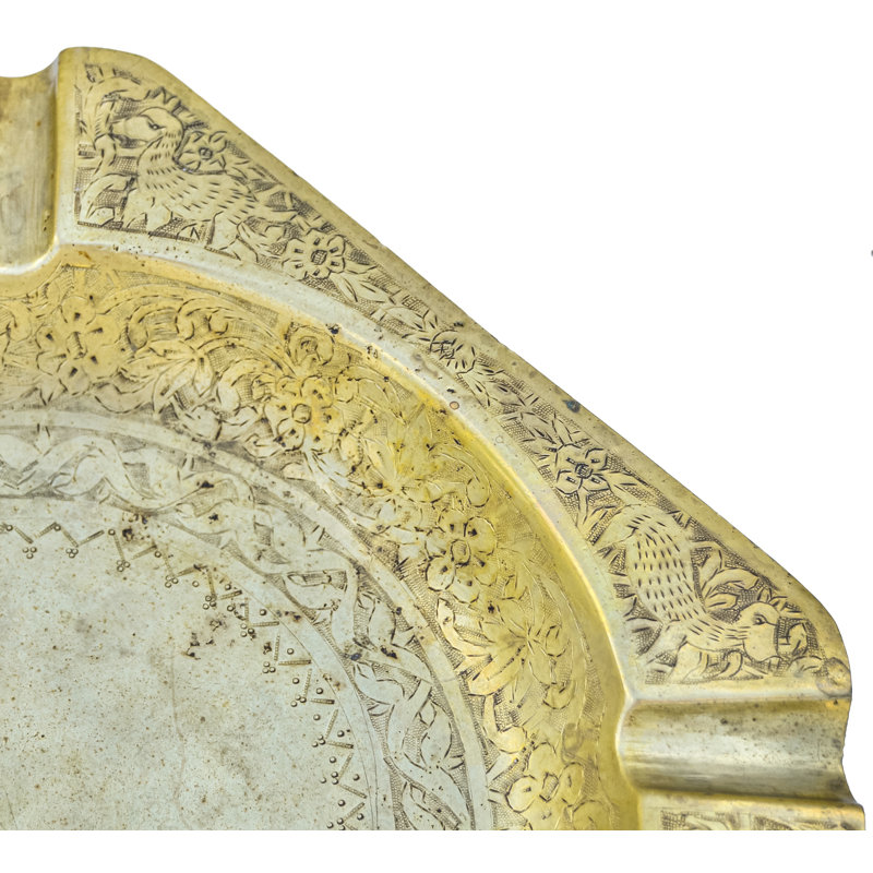 The Moroccan Room Brass Ashtray