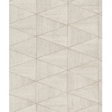 Woods and Wicker Collection Triangular Wood Tile Wallpaper Roll