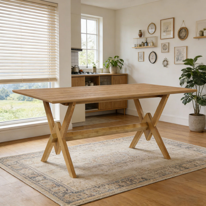 Table de salle à manger 63 ", Naturel