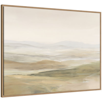 Fading Fields IV by Amy Lighthall Framed Canvas Wall Art Print