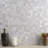 Noburu 1" x 1" Seashell Grid Mosaic Wall Tile-36948581