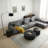 Dawsen Coffee Table,cocktail table,living room table with Metal Base-2017348226-2017348238