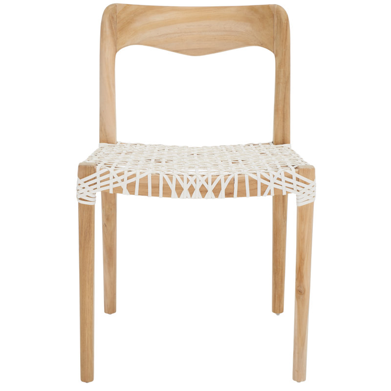 Chaise d'appoint Aruna en beige / crème
