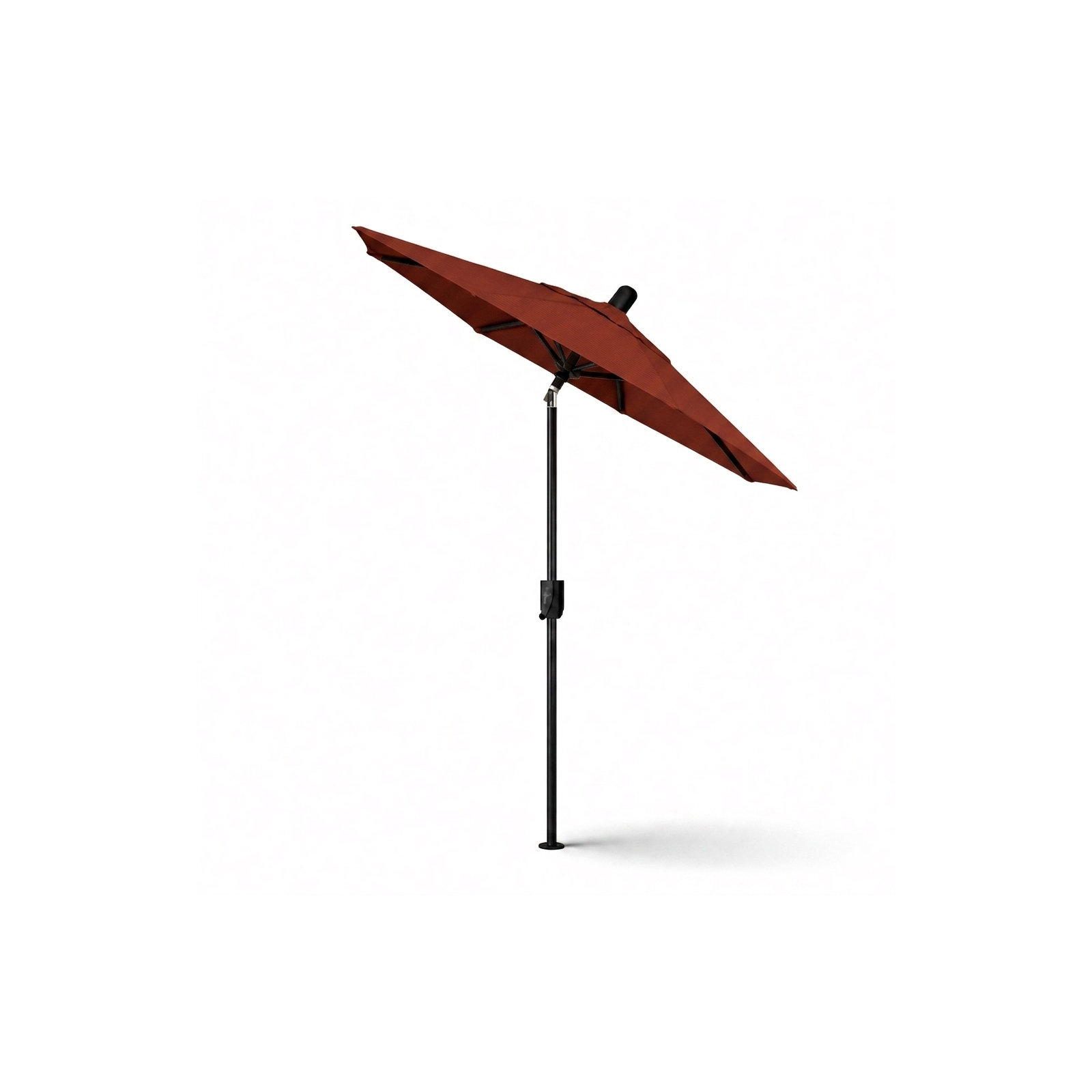 Natalie 74.5'' Outdoor Umbrella, Black Sapphire, Canvas Terracotta