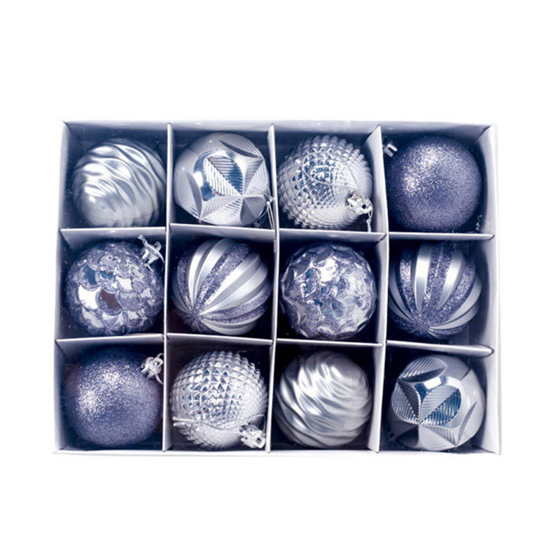 Ornement boule décorative, Argent